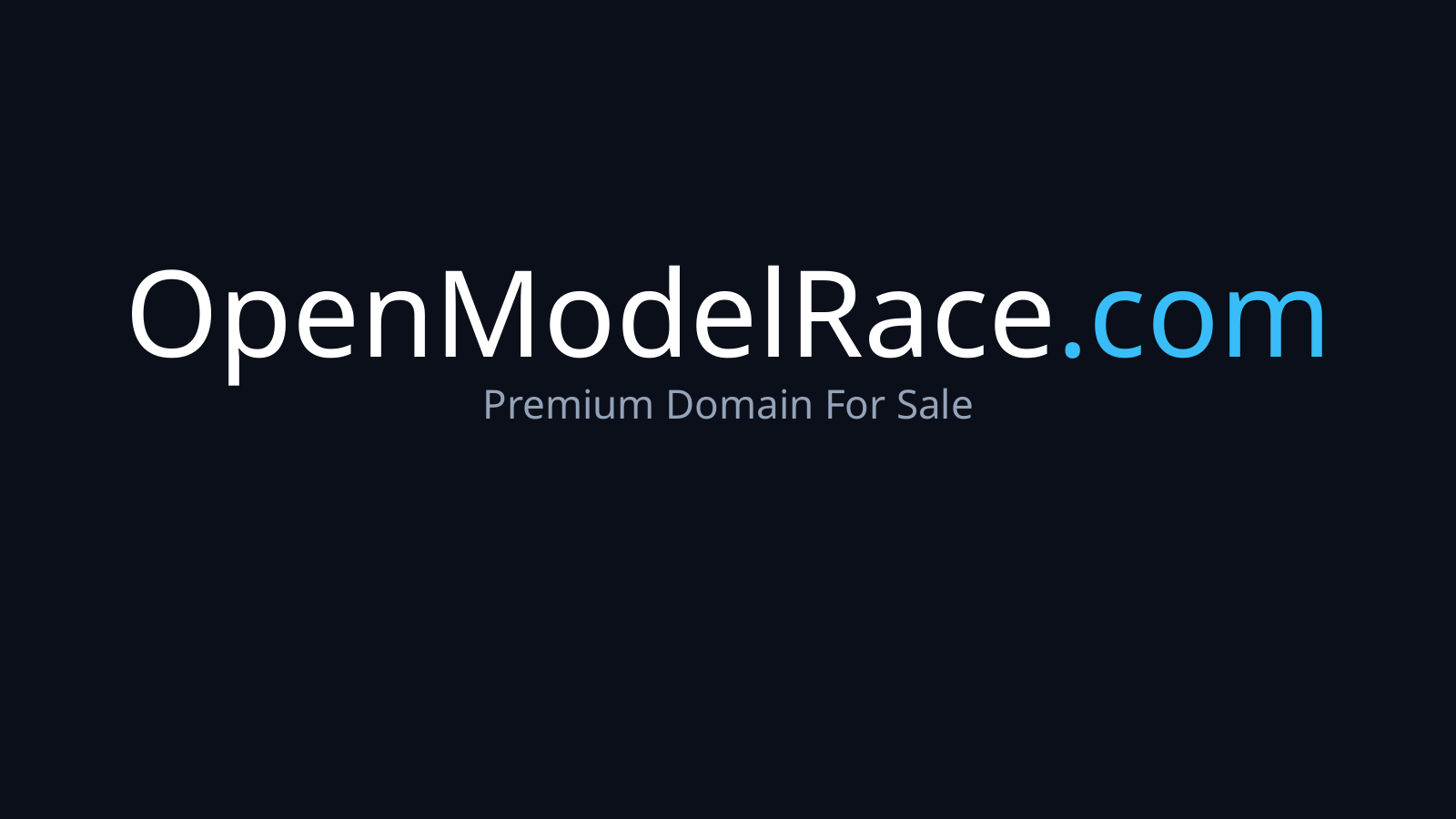 OpenModelRace.com logo