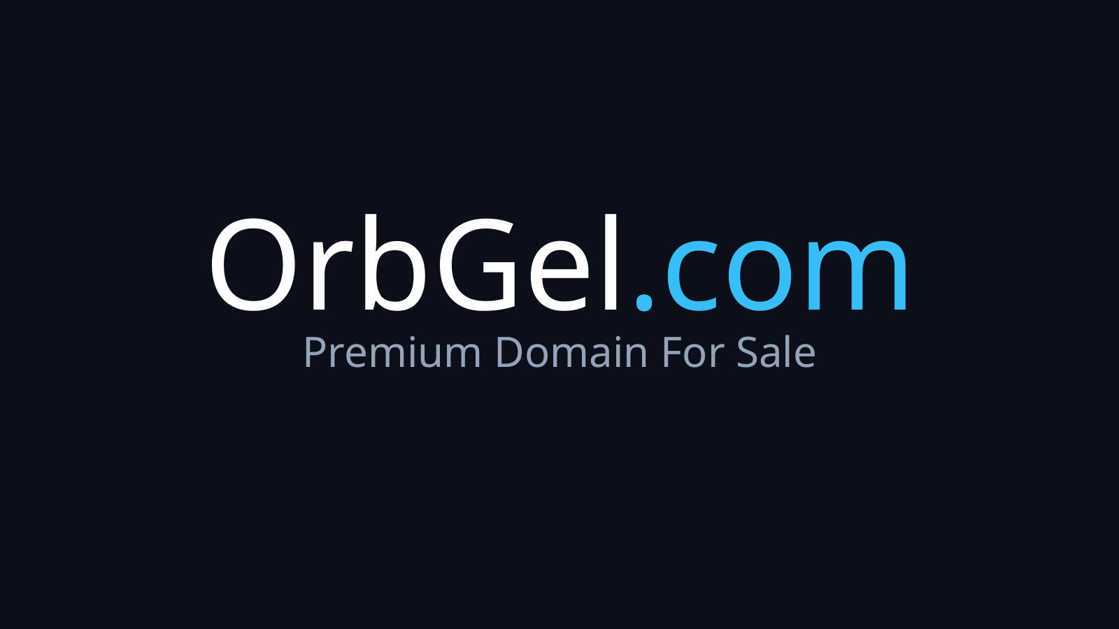 OrbGel.com logo