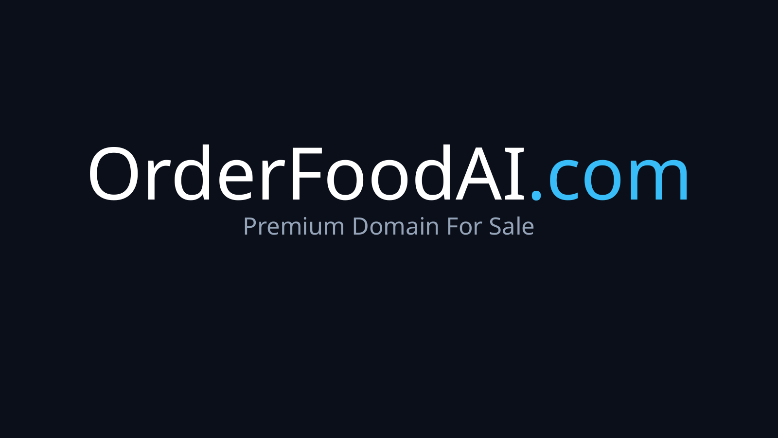 OrderFoodAI.com logo