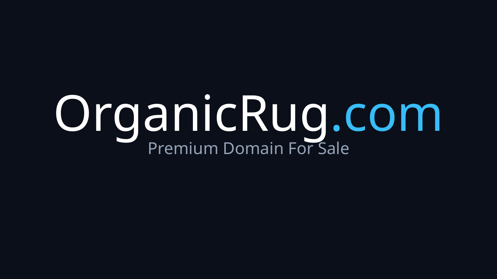 OrganicRug.com logo