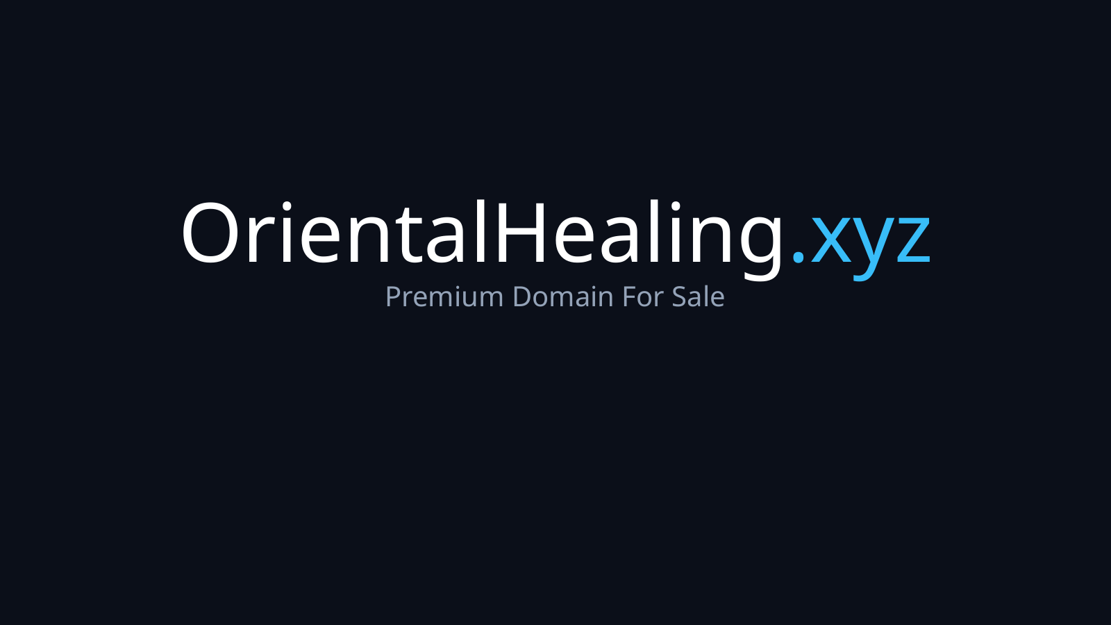 OrientalHealing.xyz logo