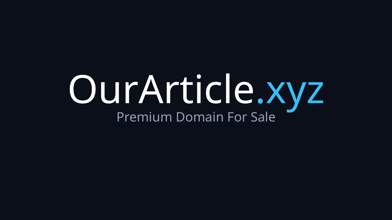 OurArticle.xyz logo