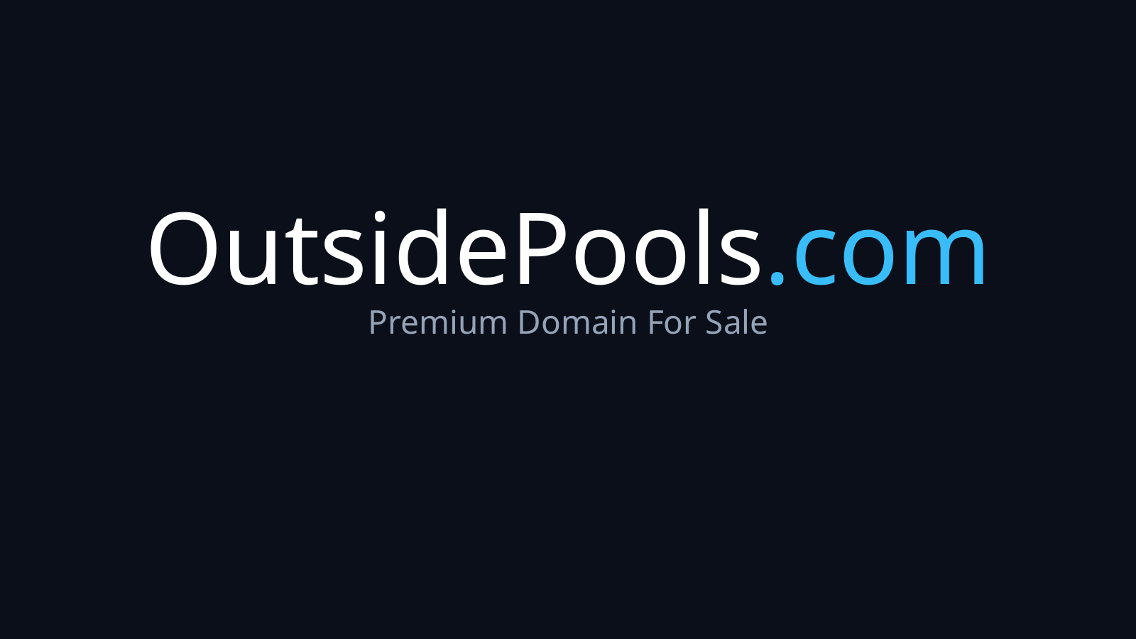 OutsidePools.com logo