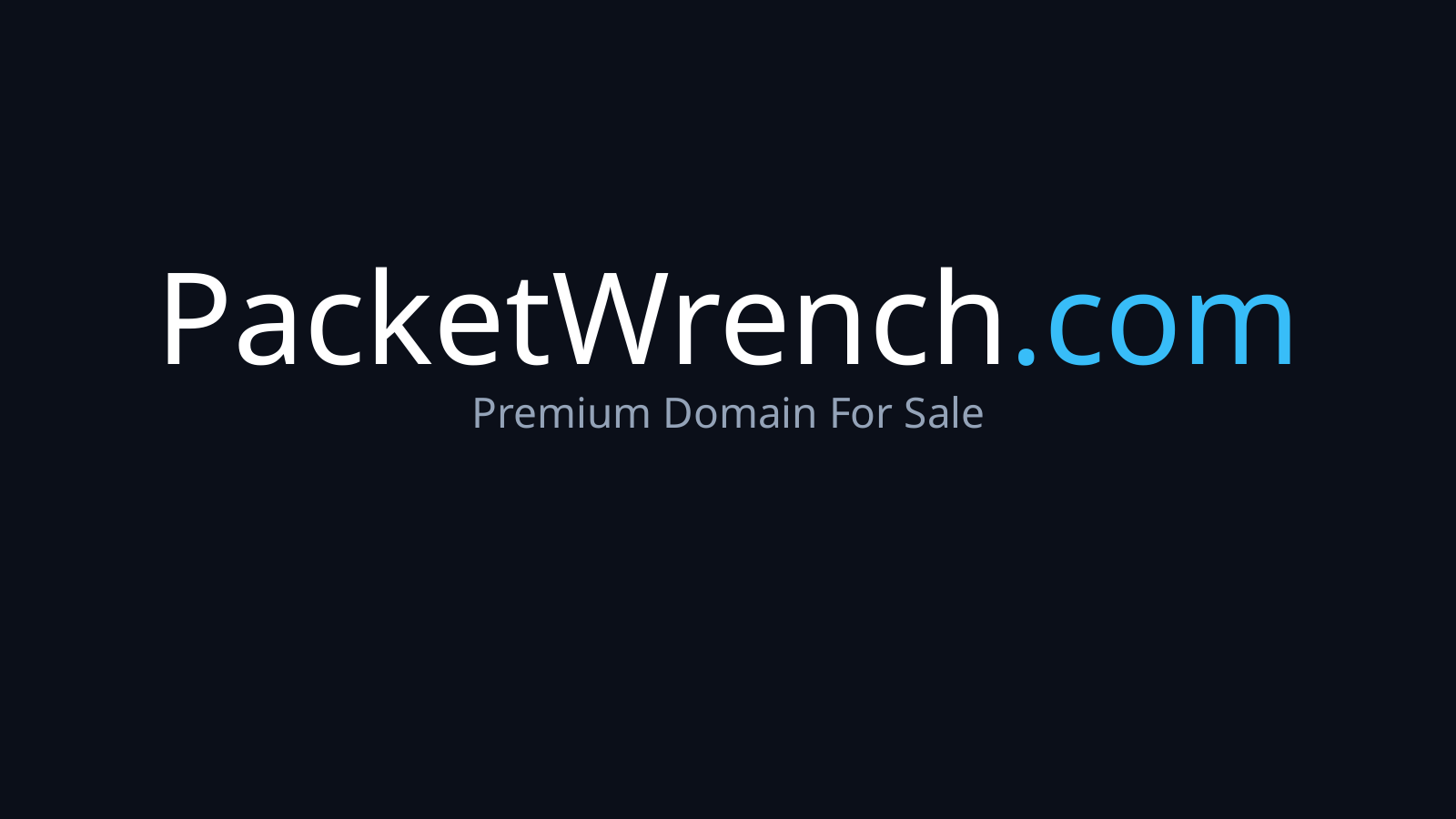PacketWrench.com logo