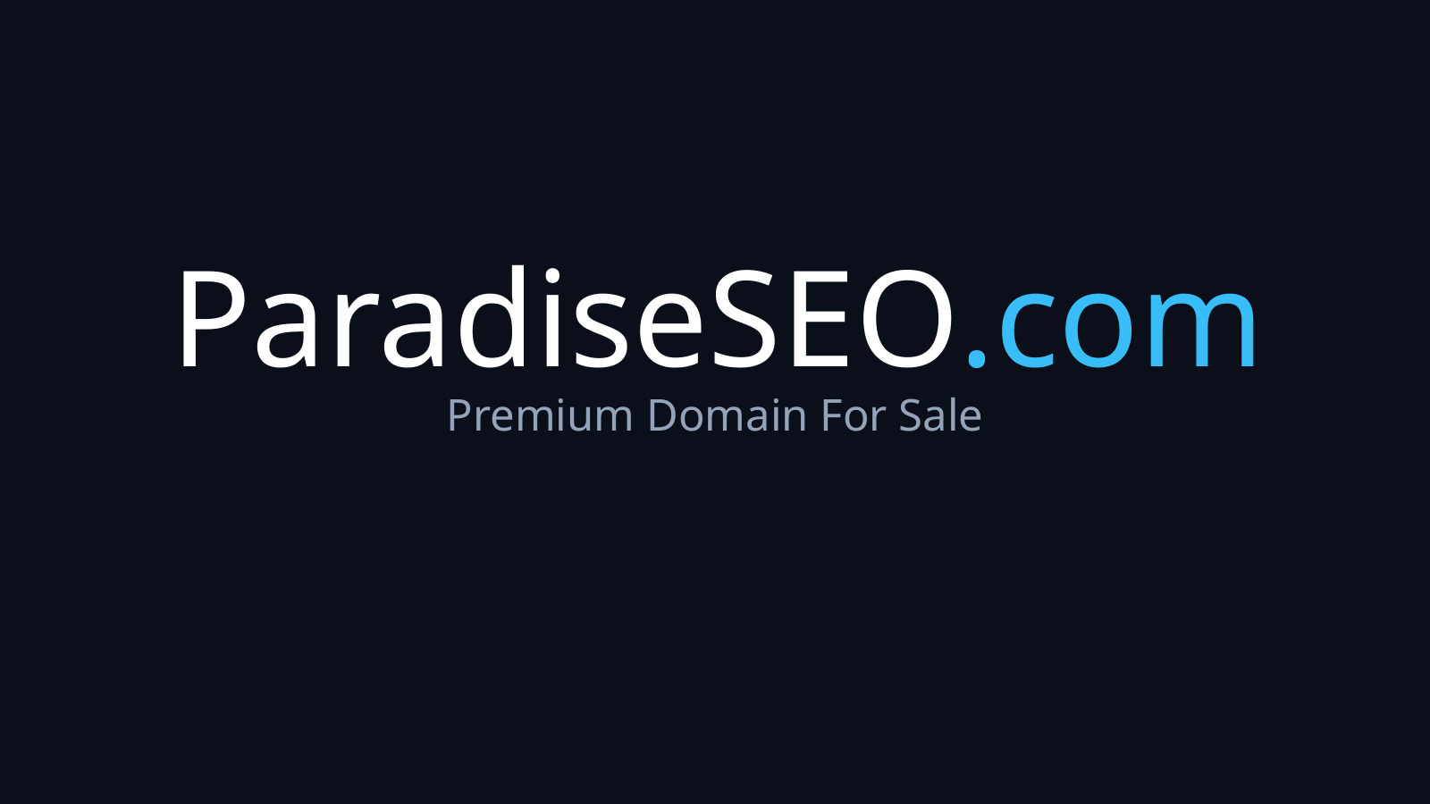 ParadiseSEO.com logo