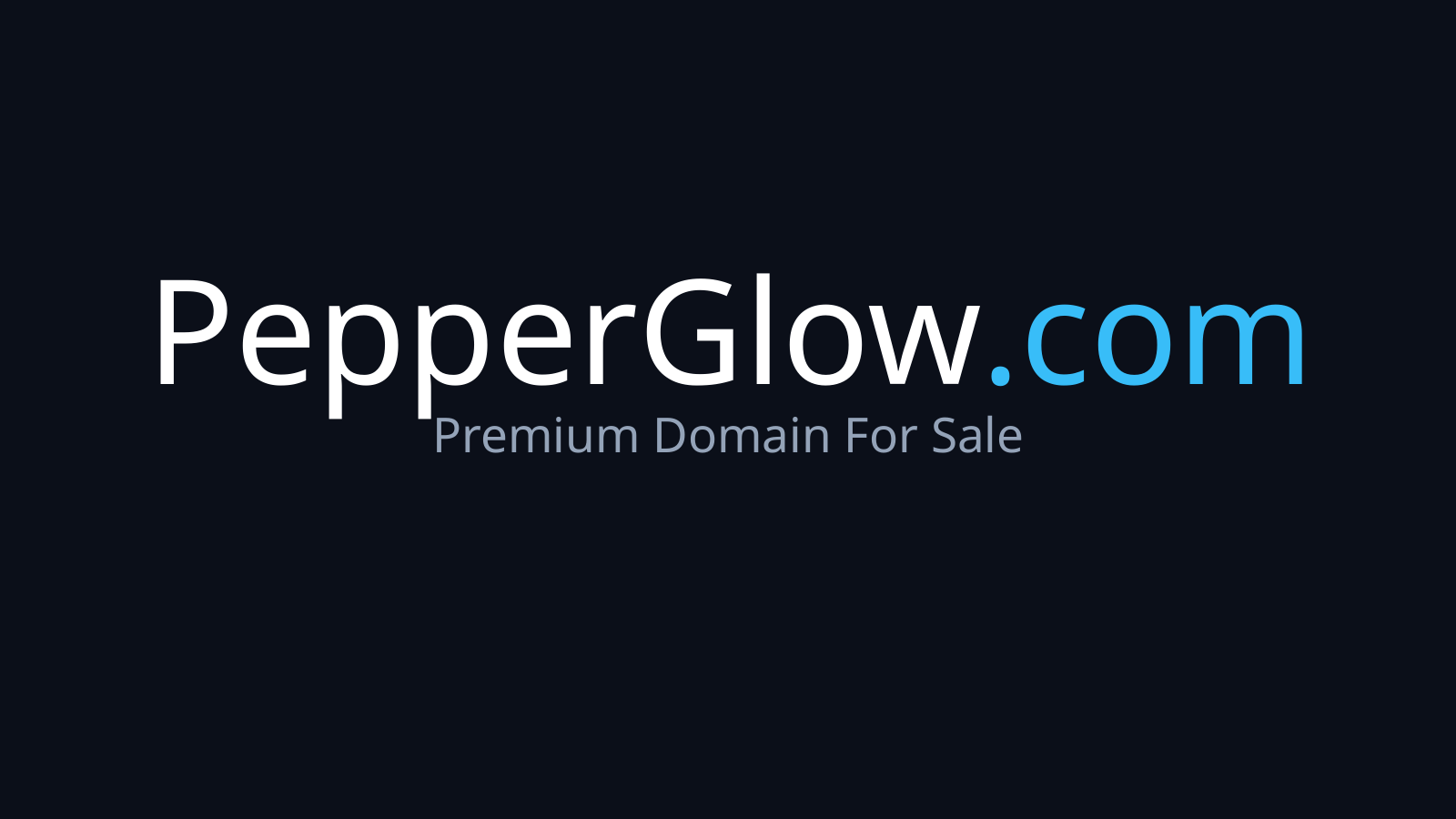 PepperGlow.com logo