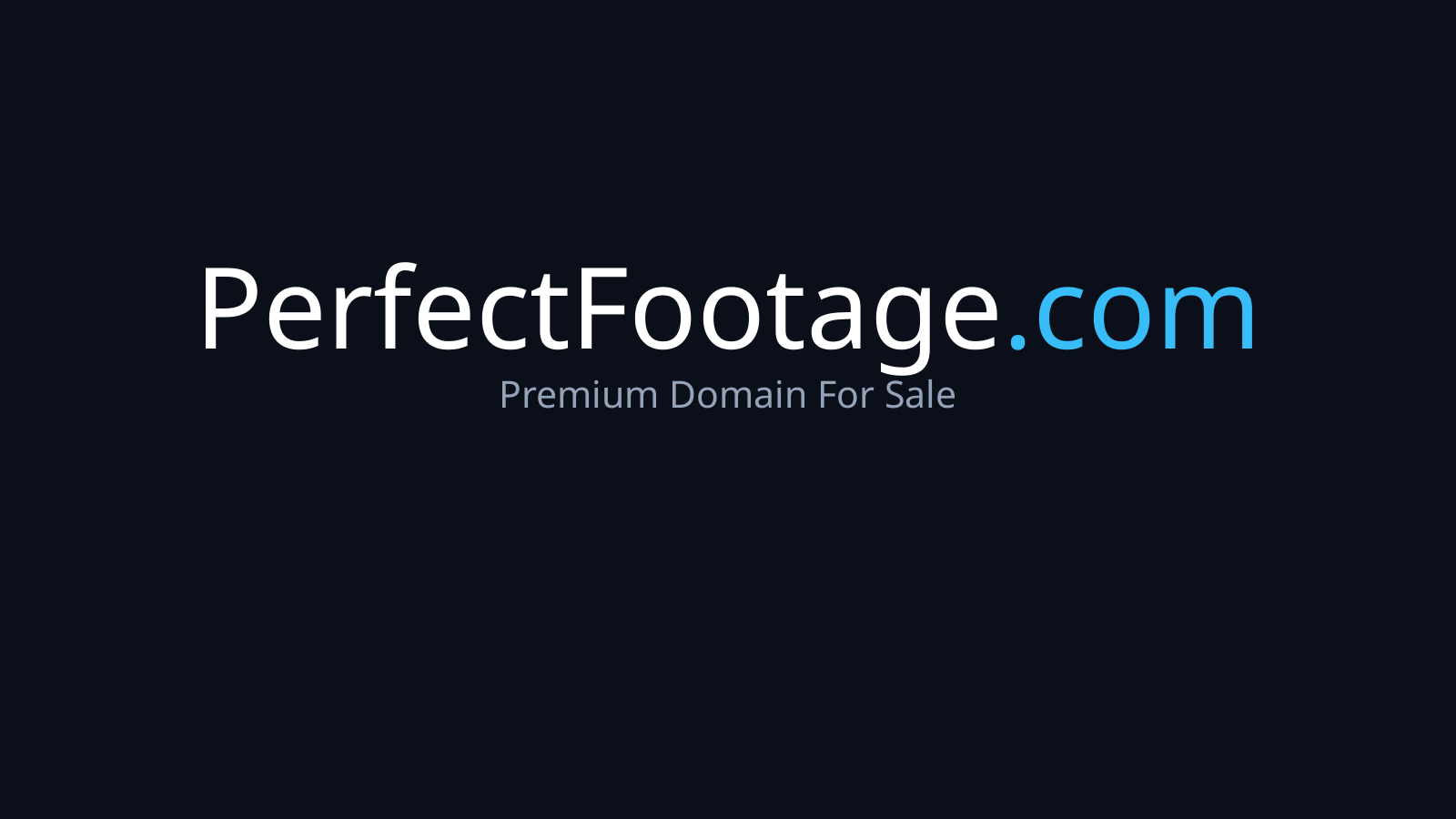 PerfectFootage.com logo