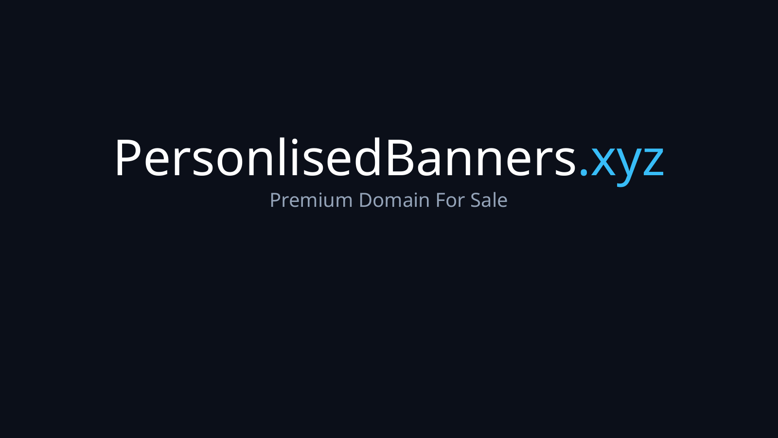 PersonlisedBanners.xyz logo