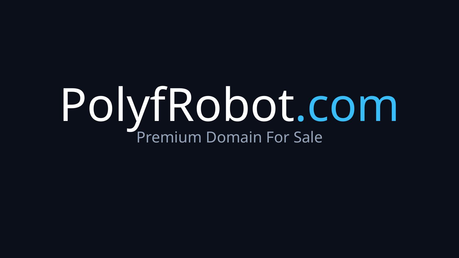 PolyfRobot.com logo