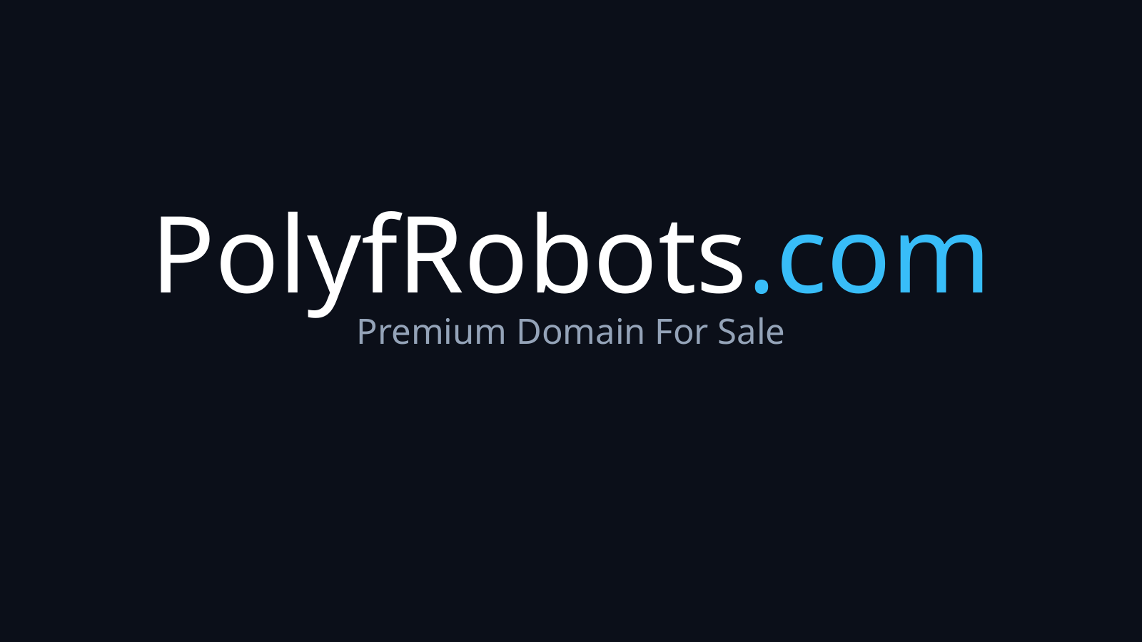 PolyfRobots.com logo