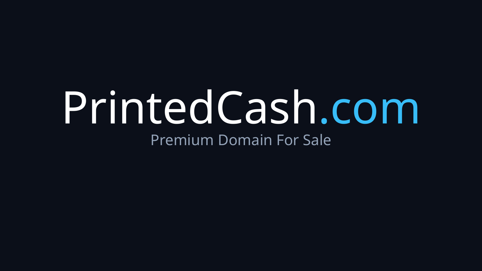 PrintedCash.com logo