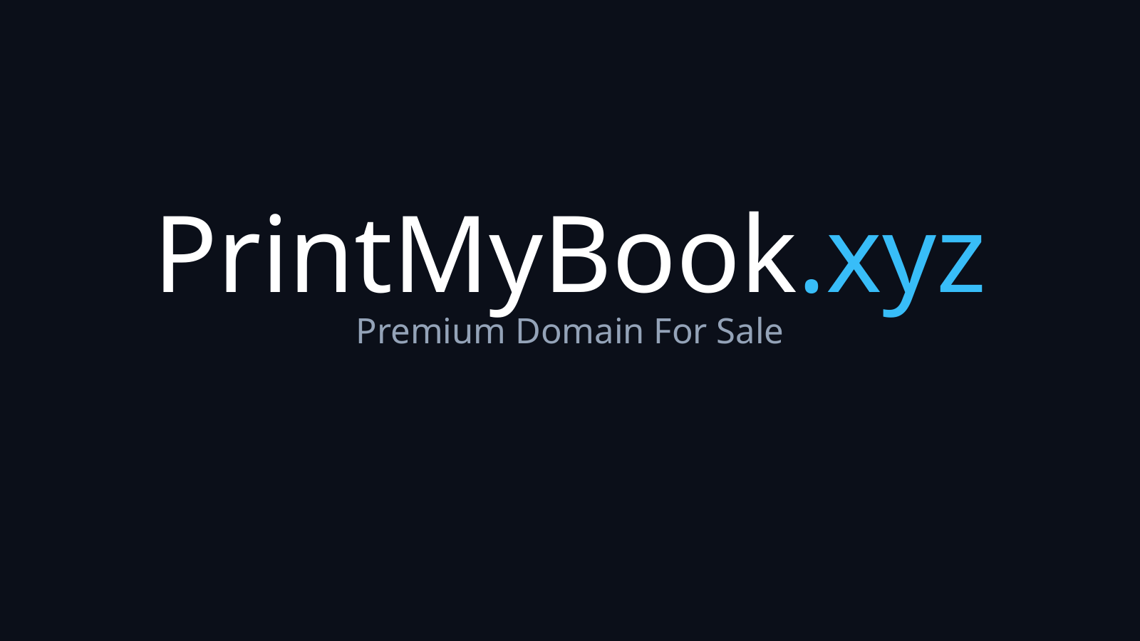 PrintMyBook.xyz logo