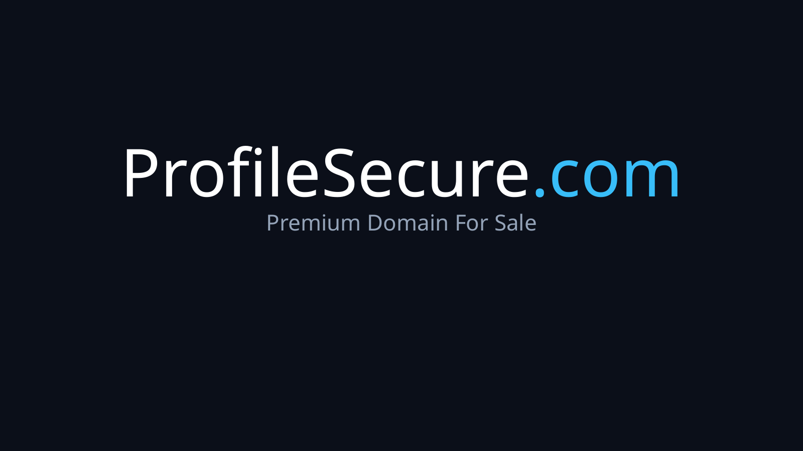 ProfileSecure.com logo
