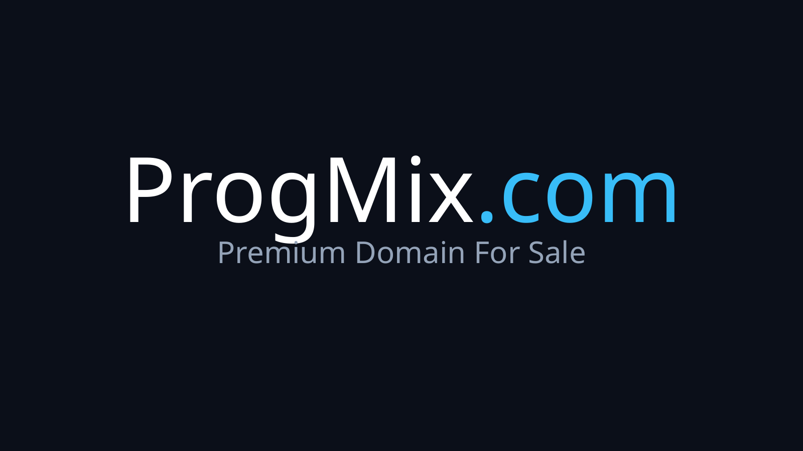 ProgMix.com logo
