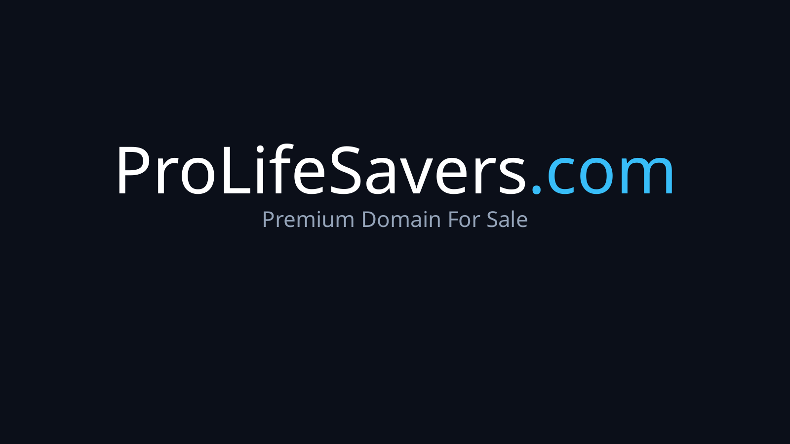 ProLifeSavers.com logo