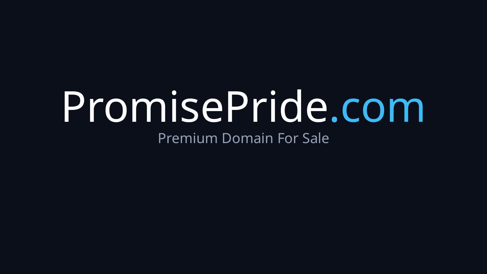 PromisePride.com logo