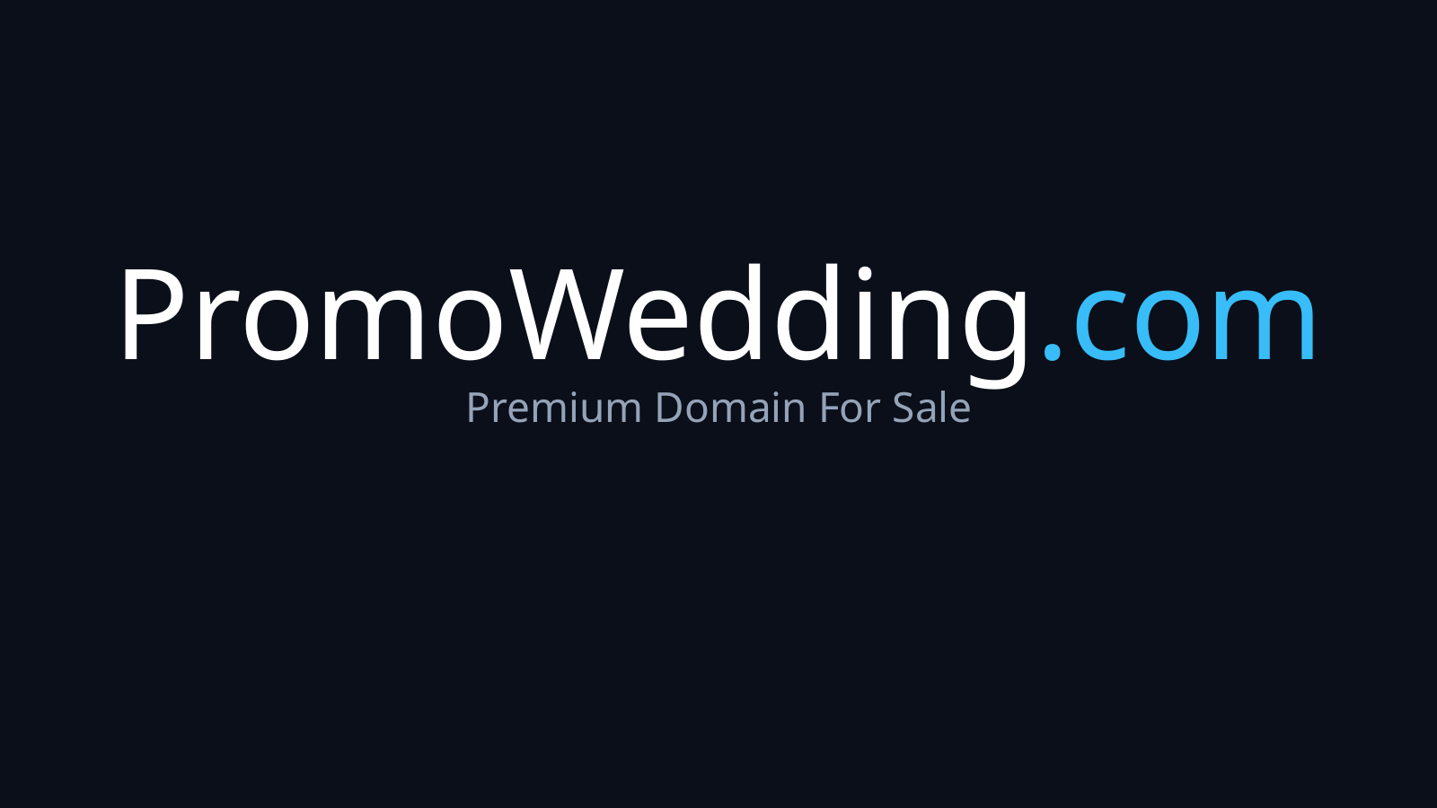 PromoWedding.com logo