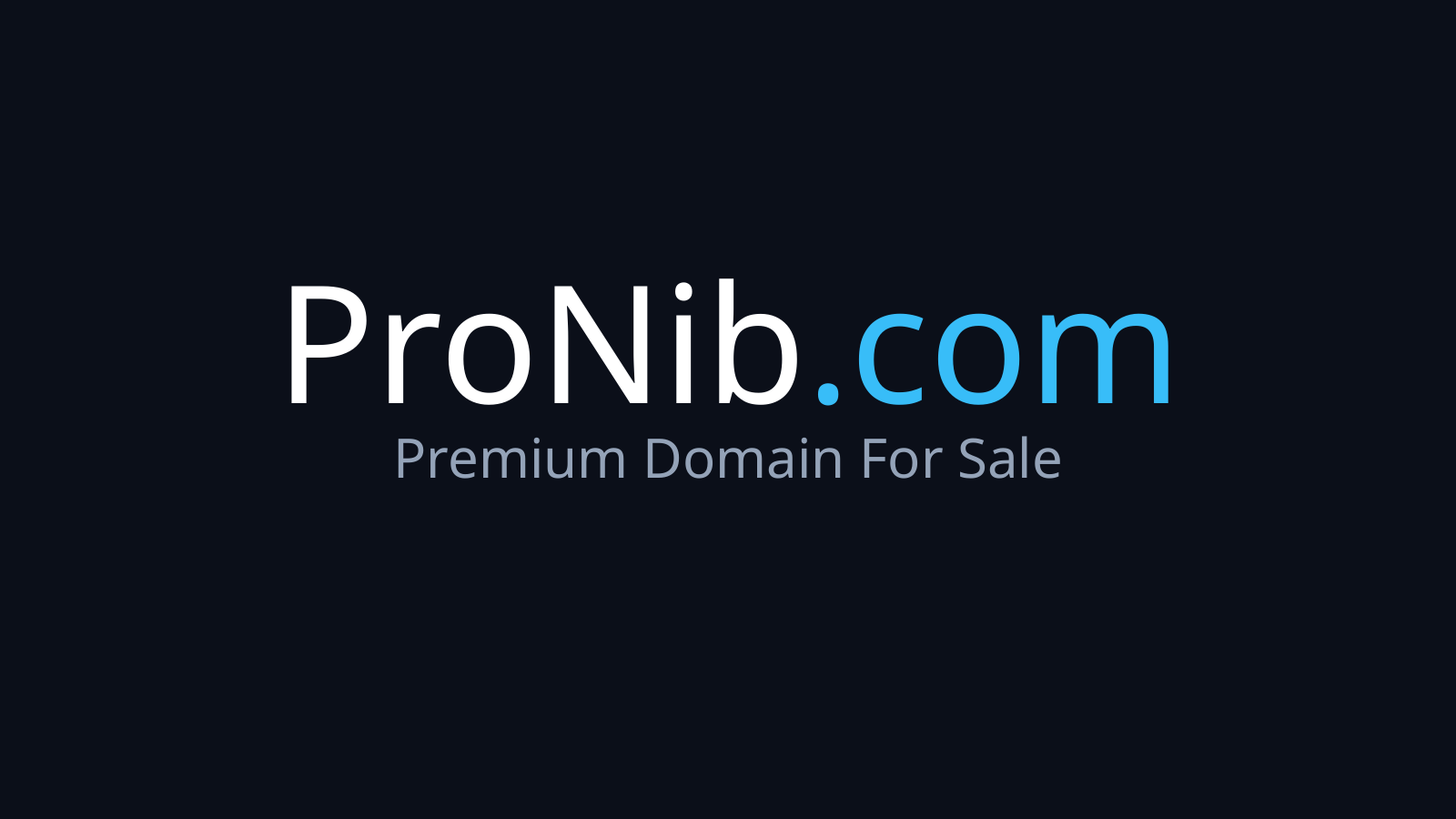 ProNib.com logo