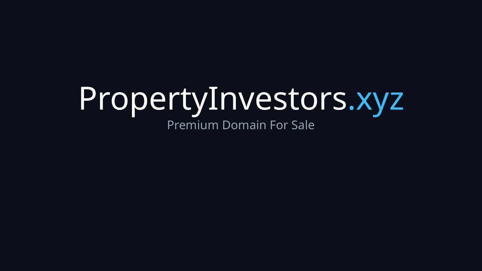 PropertyInvestors.xyz logo