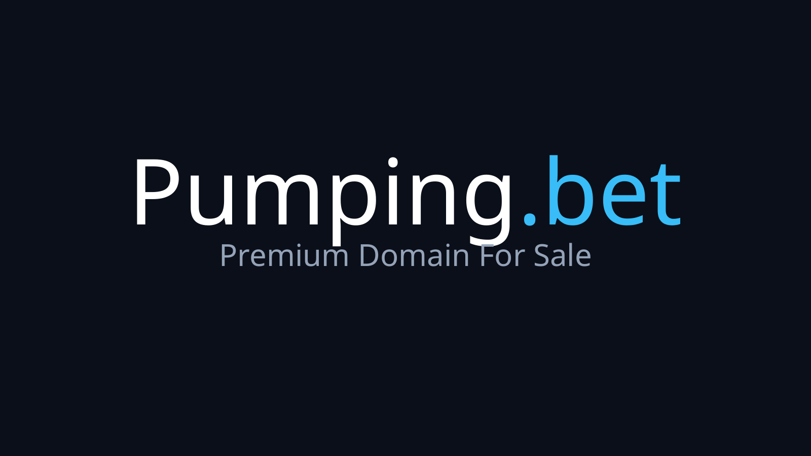 Pumping.bet logo
