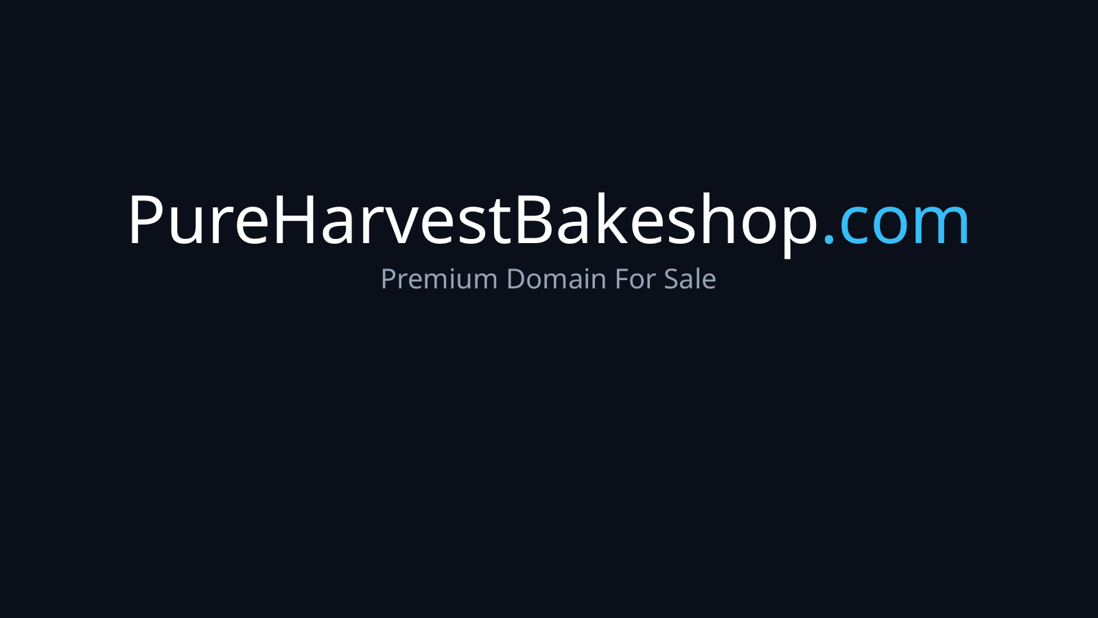 PureHarvestBakeshop.com logo