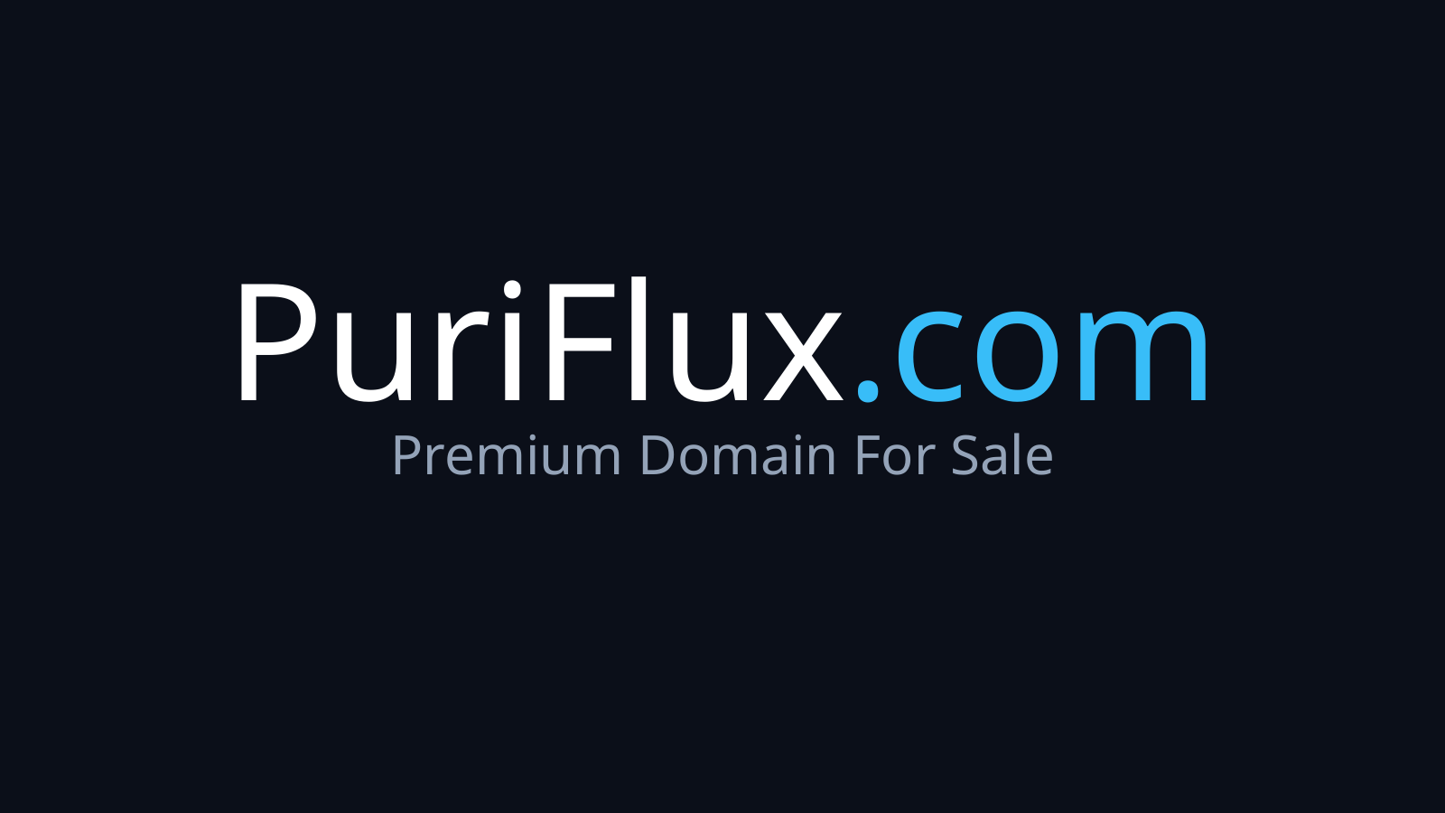 PuriFlux.com logo