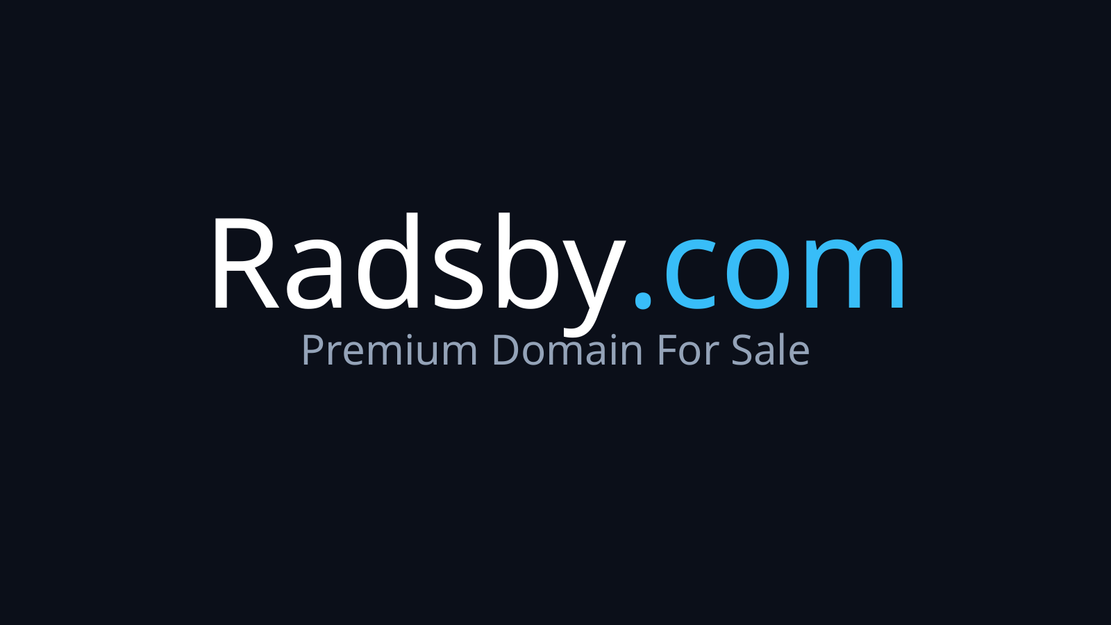 Radsby.com logo