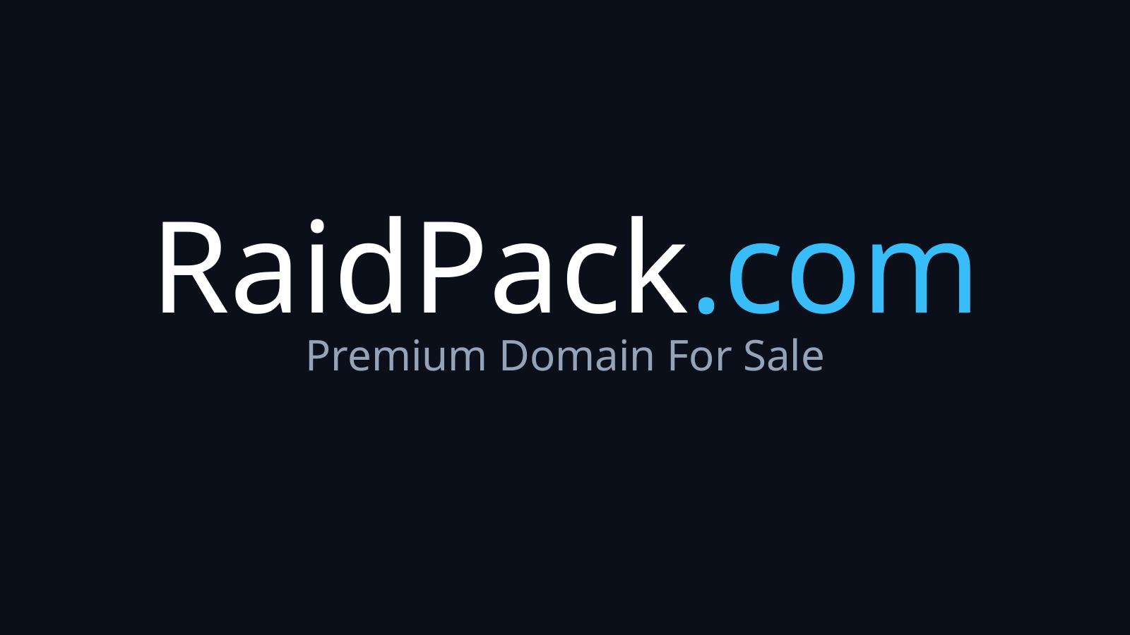 RaidPack.com logo