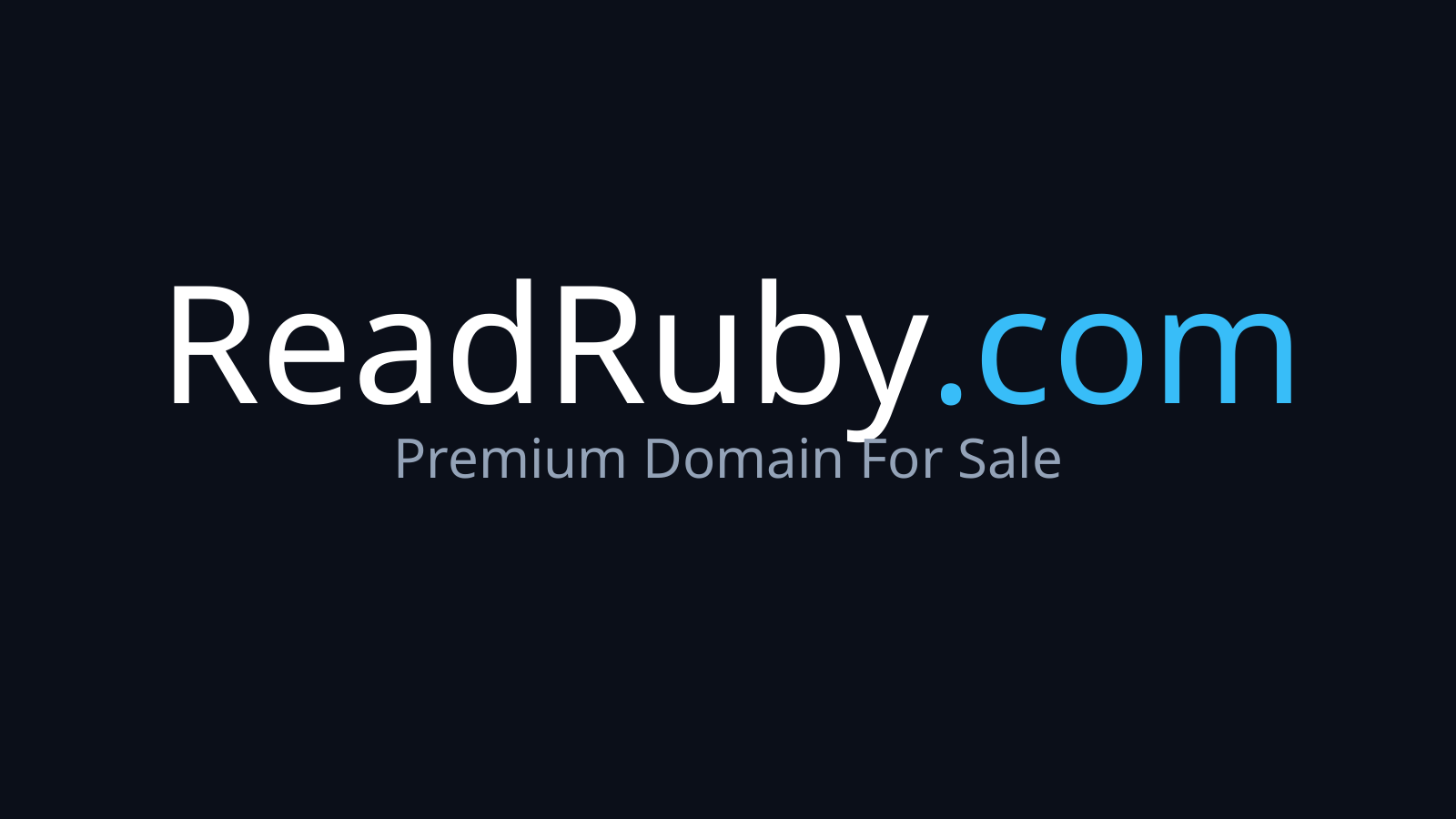 ReadRuby.com logo
