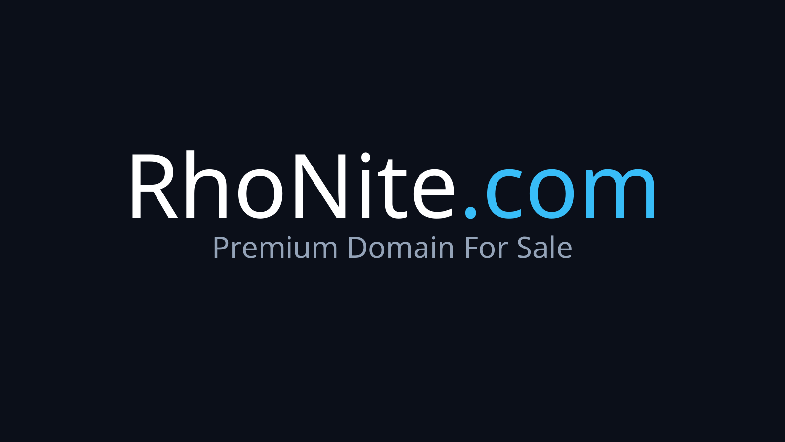 Rhonite.com logo