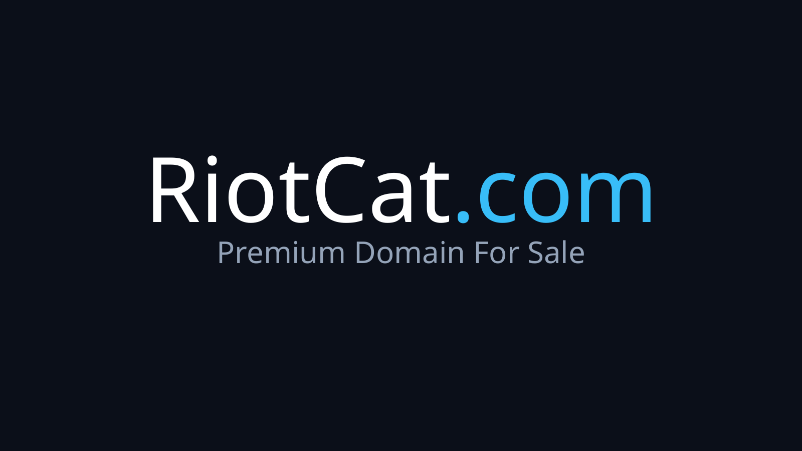 RiotCat.com logo