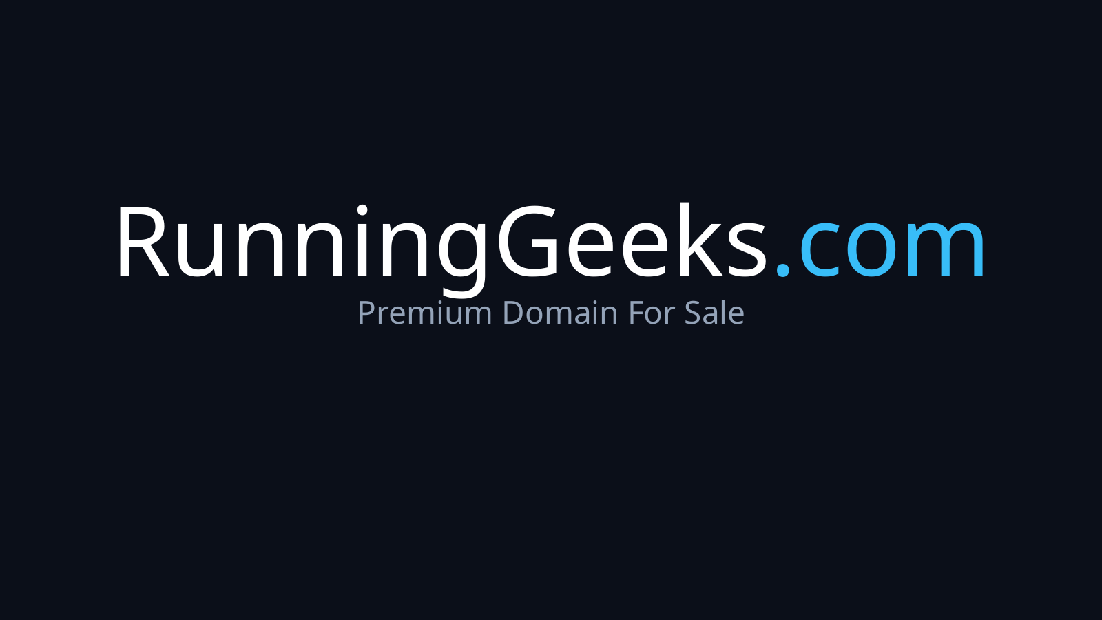 RunningGeeks.com logo