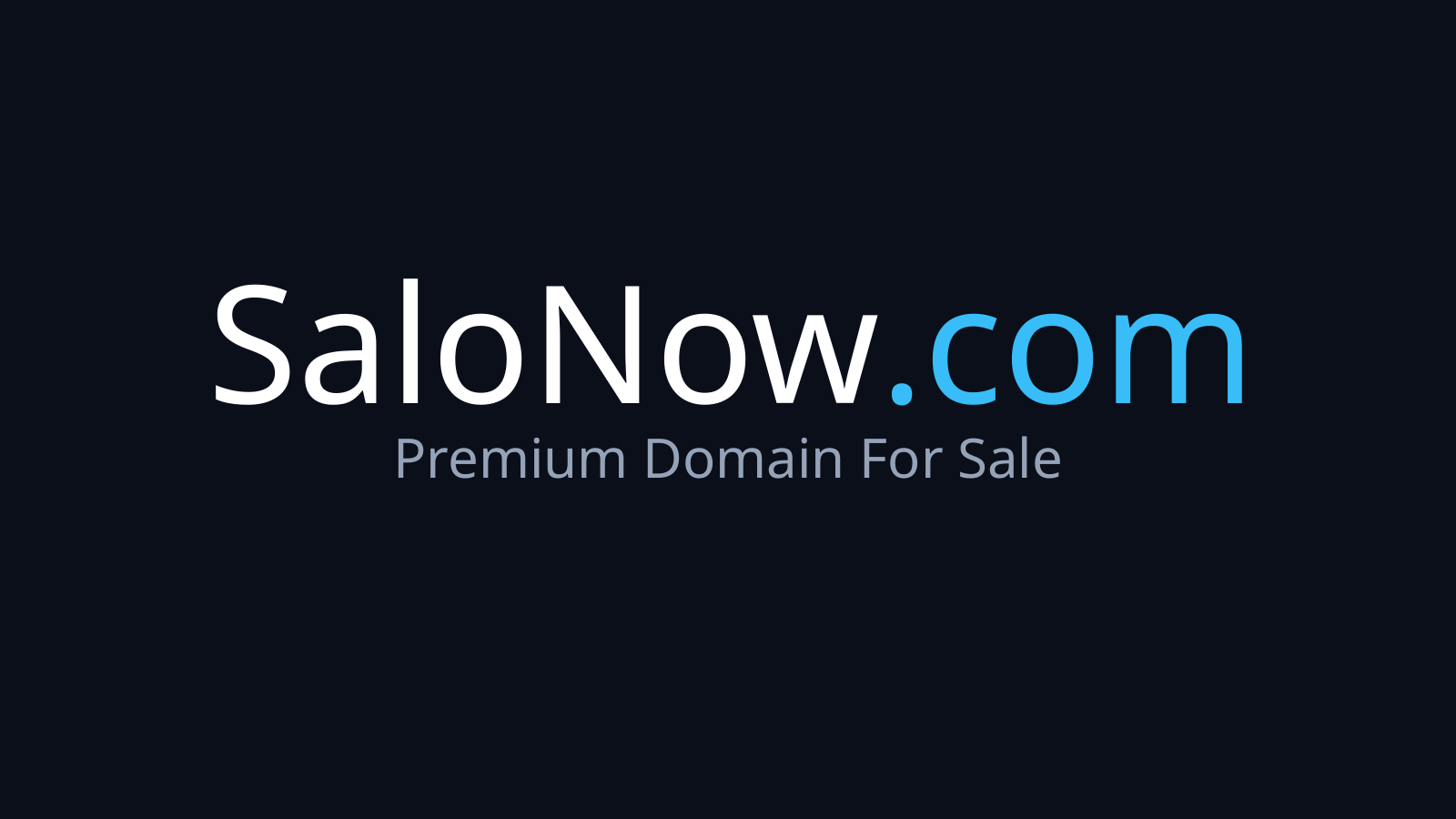SaloNow.com logo