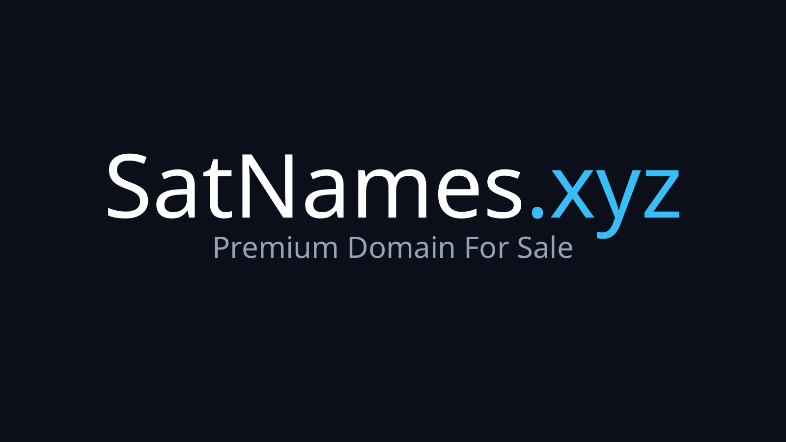 SatNames.xyz logo