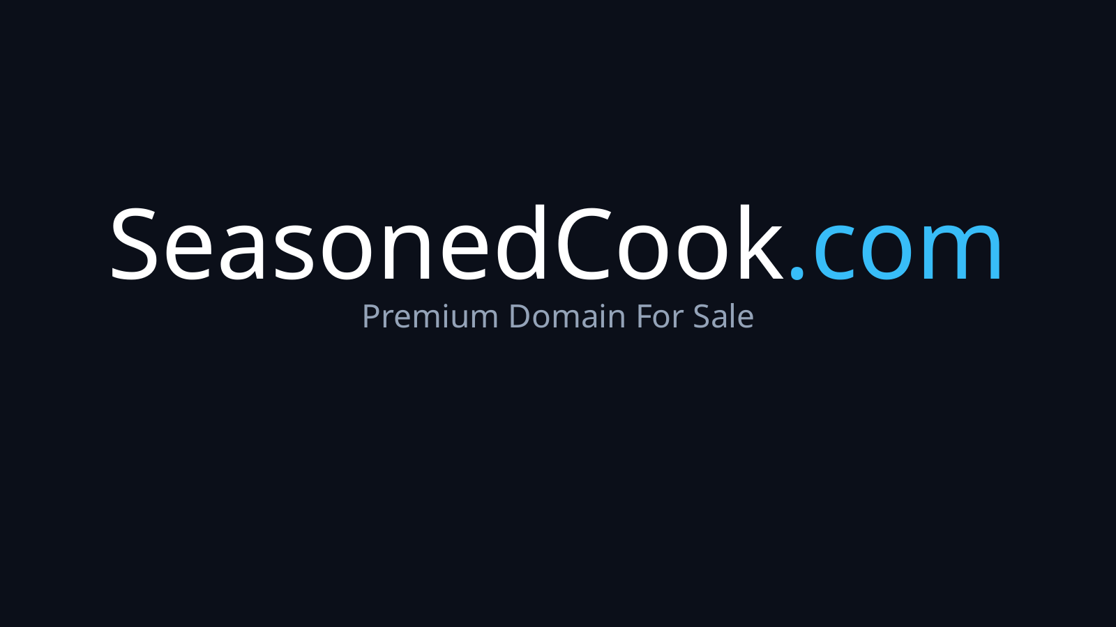 SeasonedCook.com logo