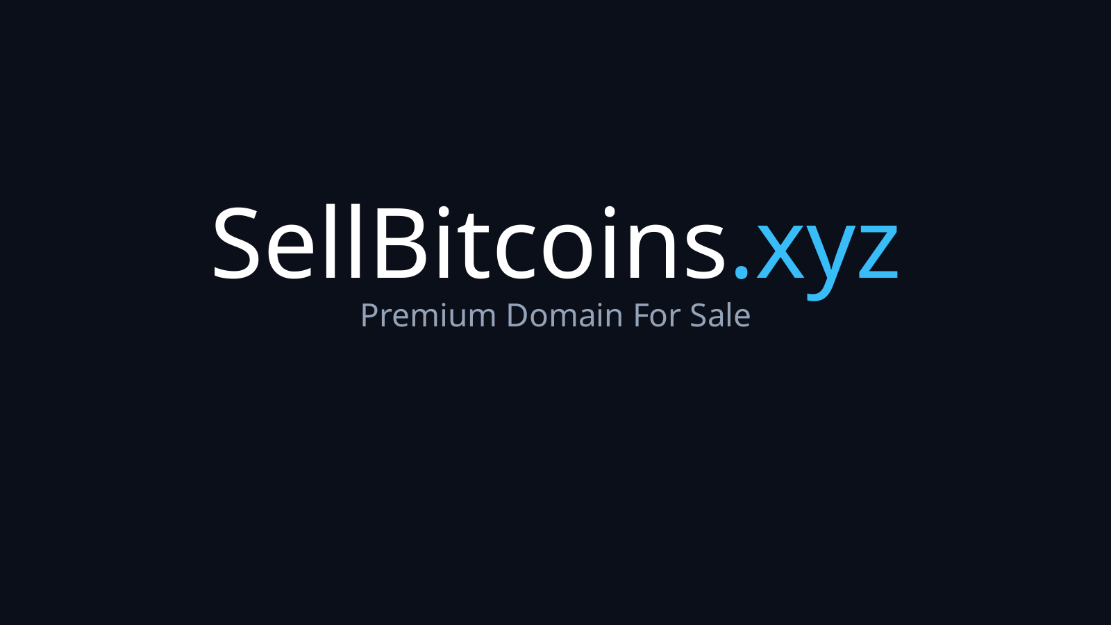 SellBitcoins.xyz logo