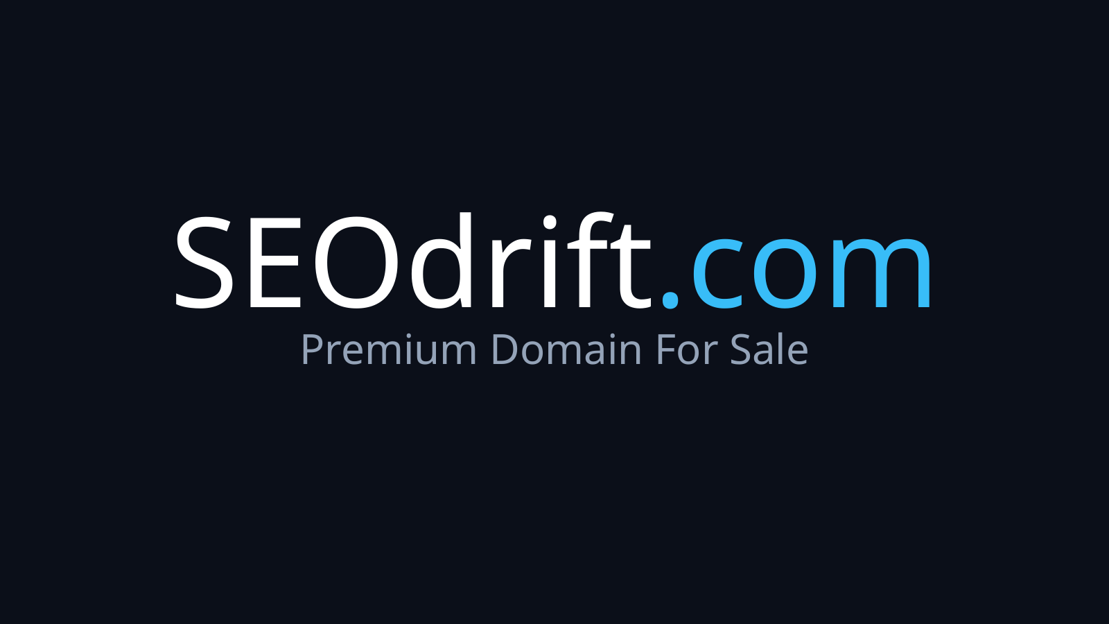 SEOdrift.com logo