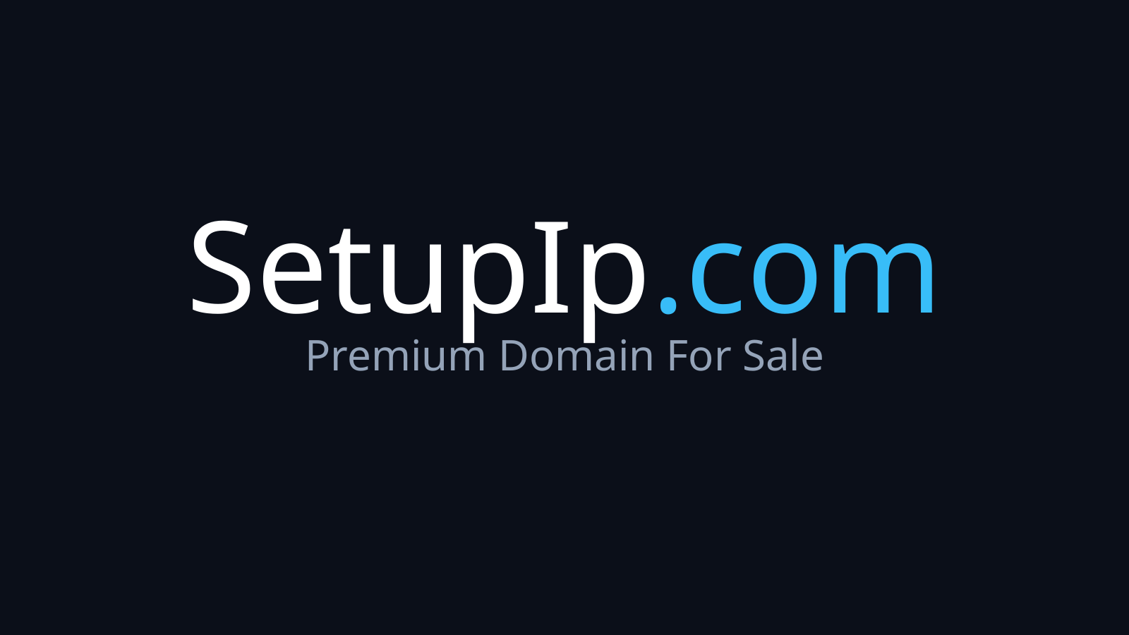 SetupIp.com logo