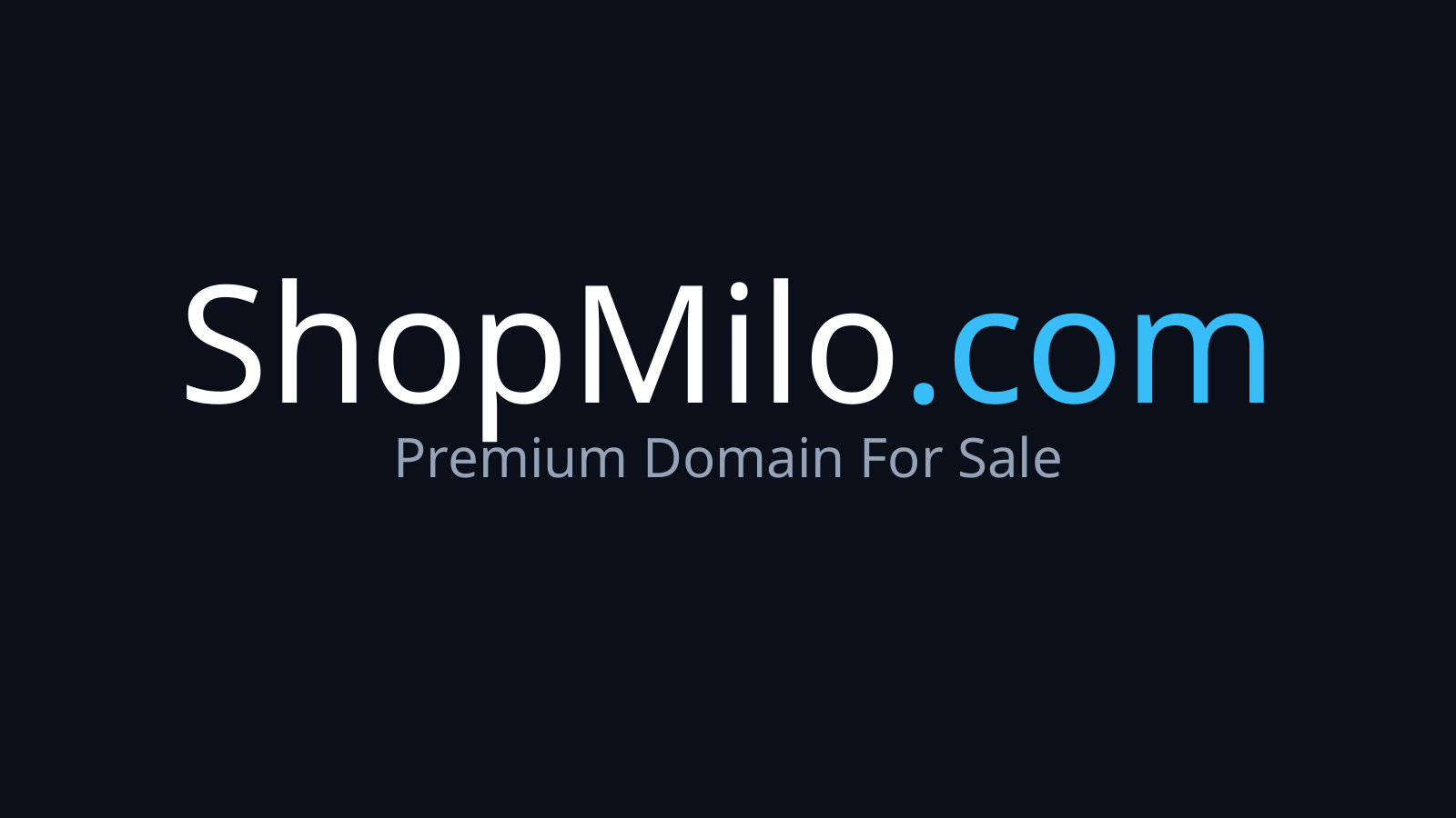 ShopMilo.com logo