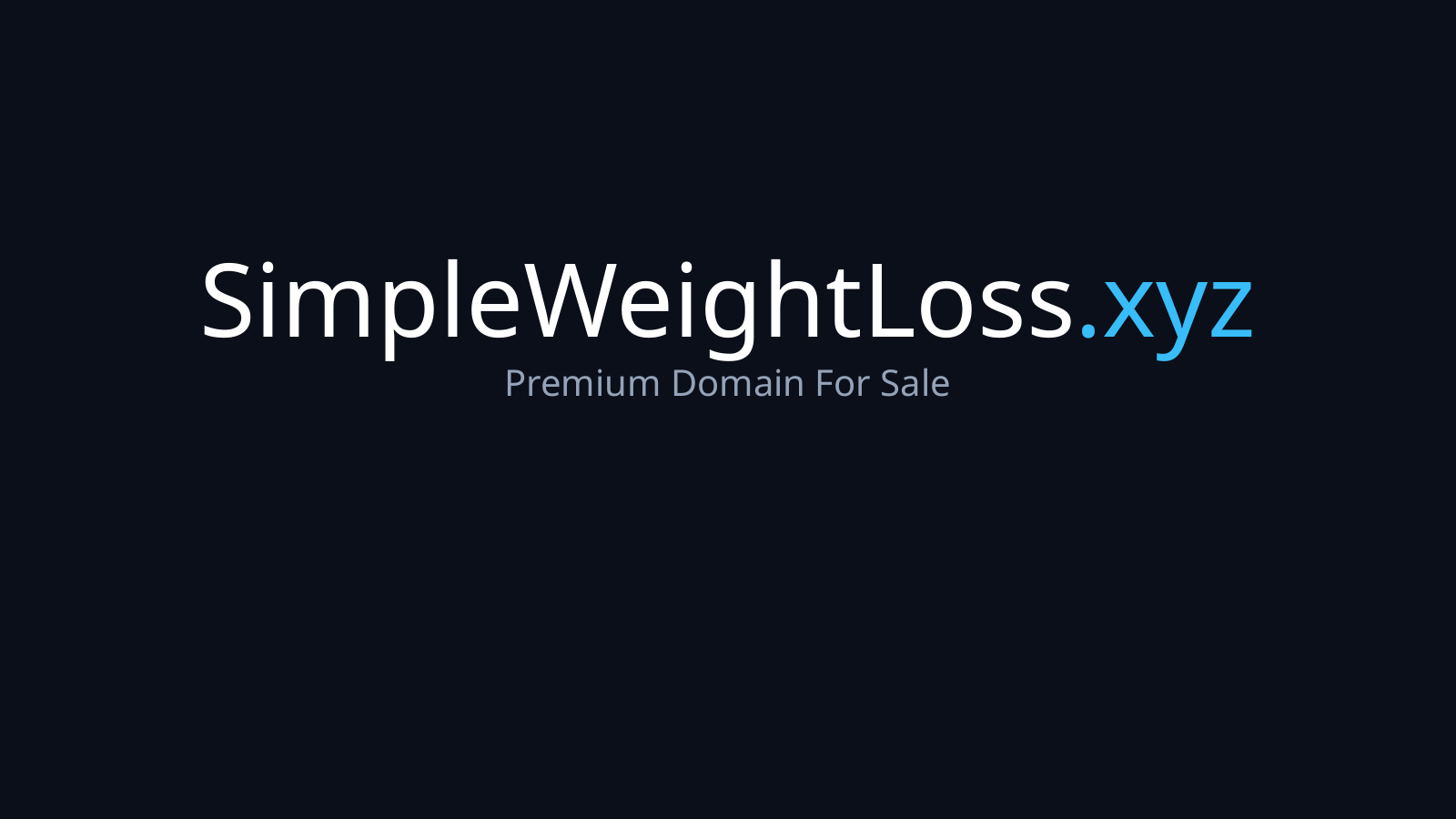 SimpleWeightloss.xyz logo