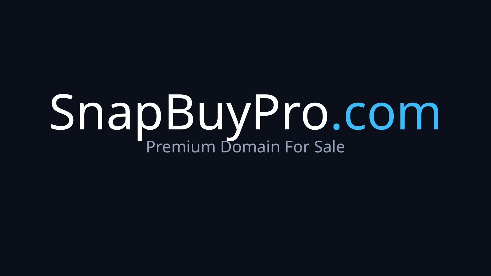 SnapBuyPro.com logo