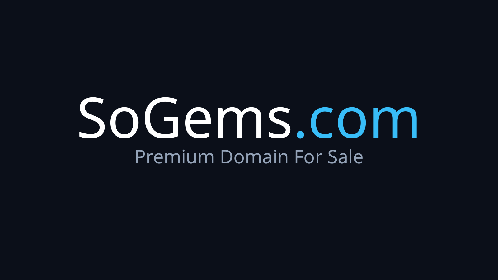 SoGems.com logo