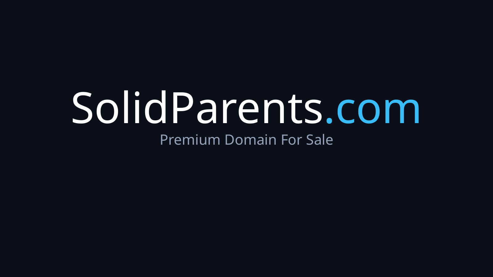 SolidParents.com logo