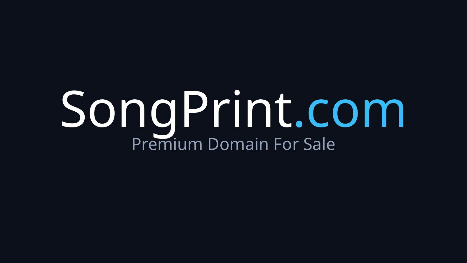 SongPrint.com logo