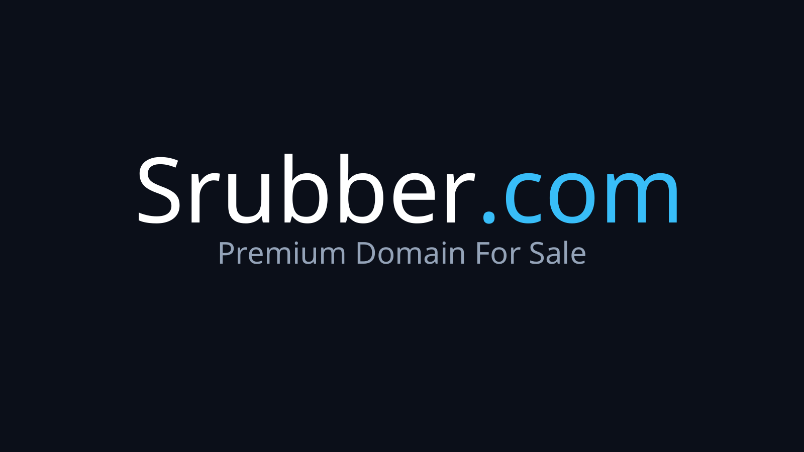 Srubber.com logo