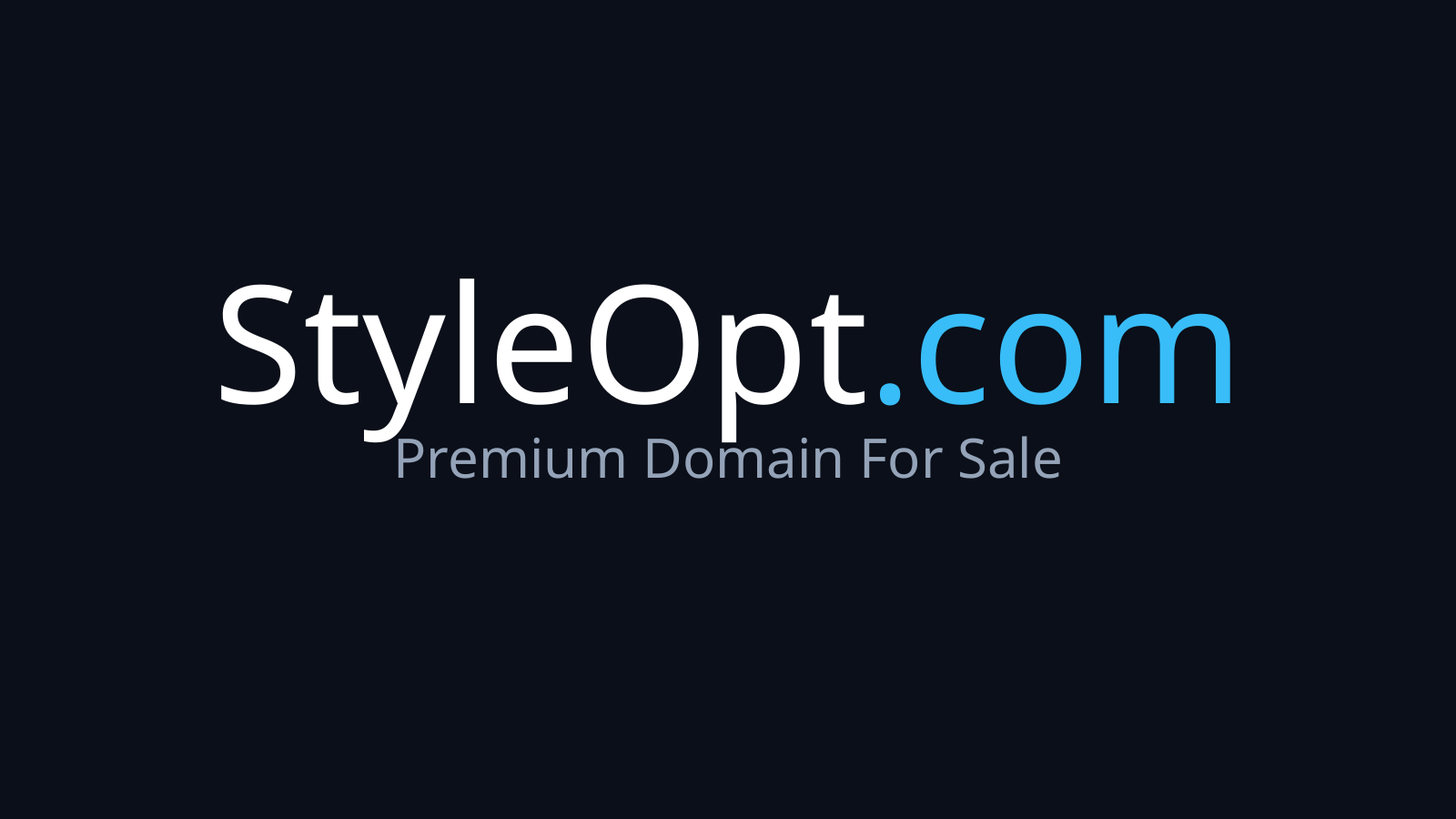 StyleOpt.com logo