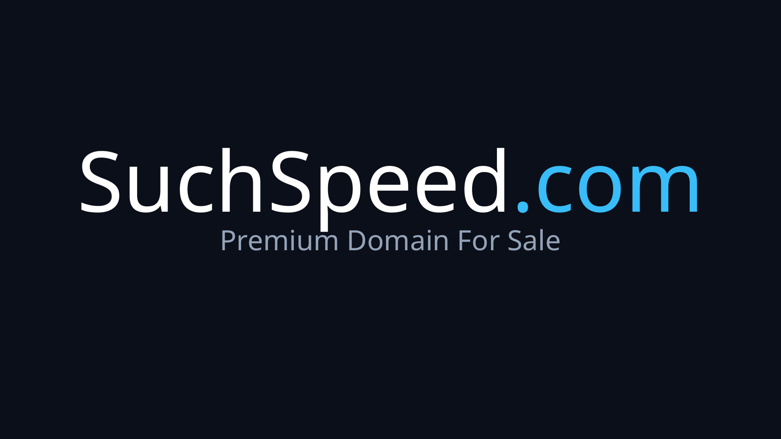 SuchSpeed.com logo