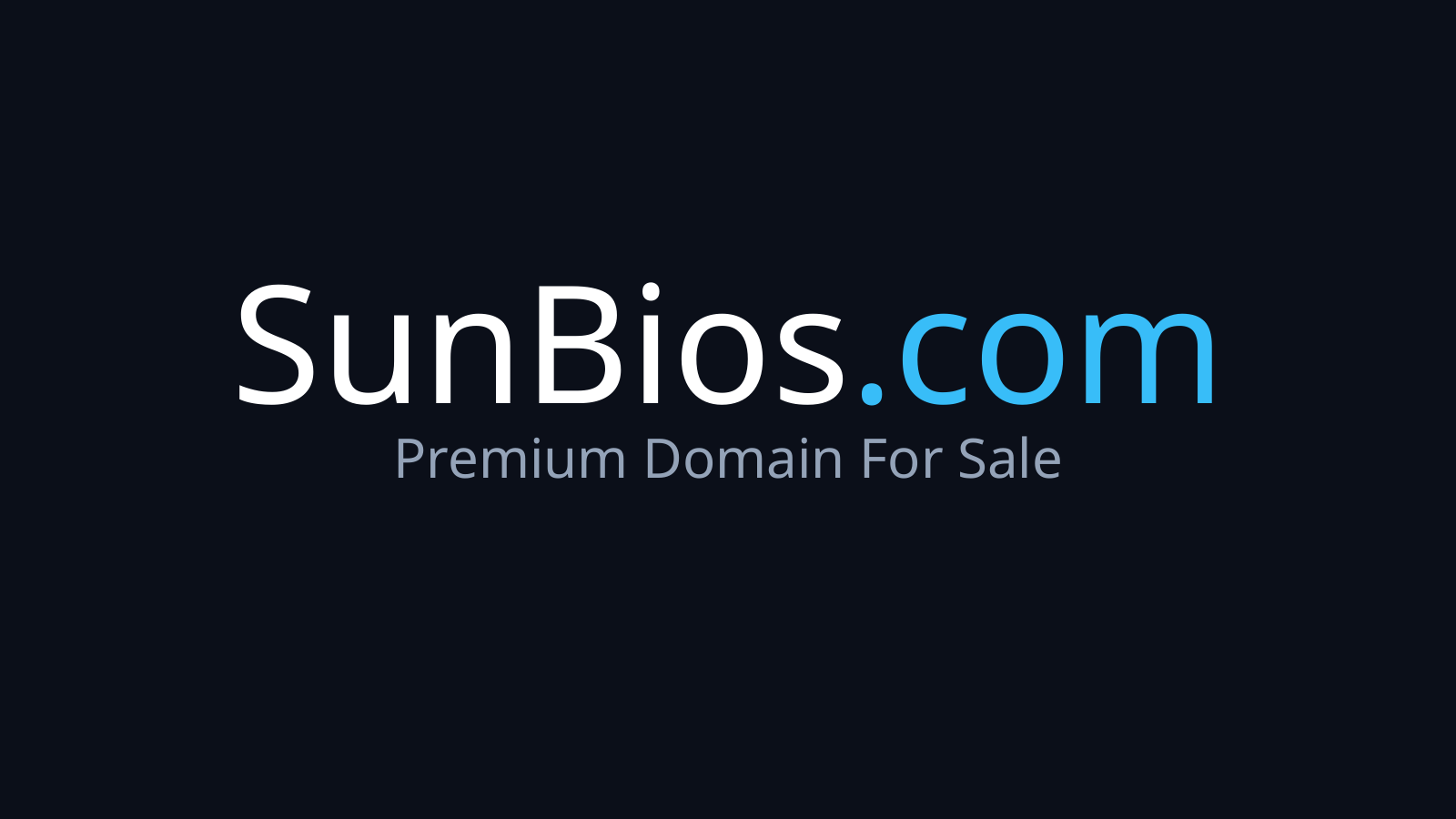 SunBios.com logo