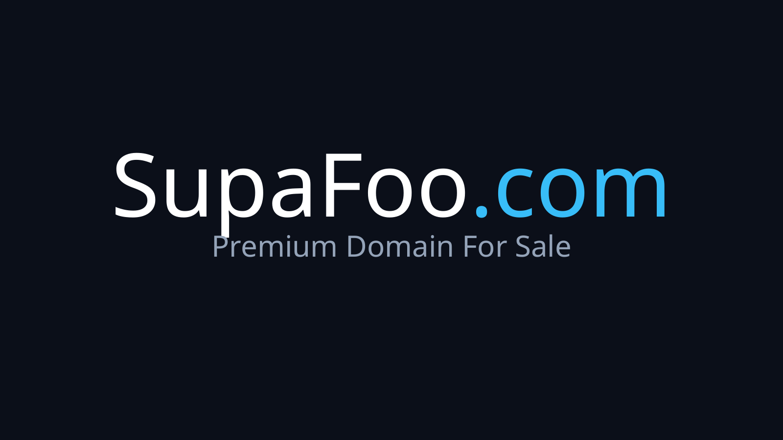 SupaFoo.com logo