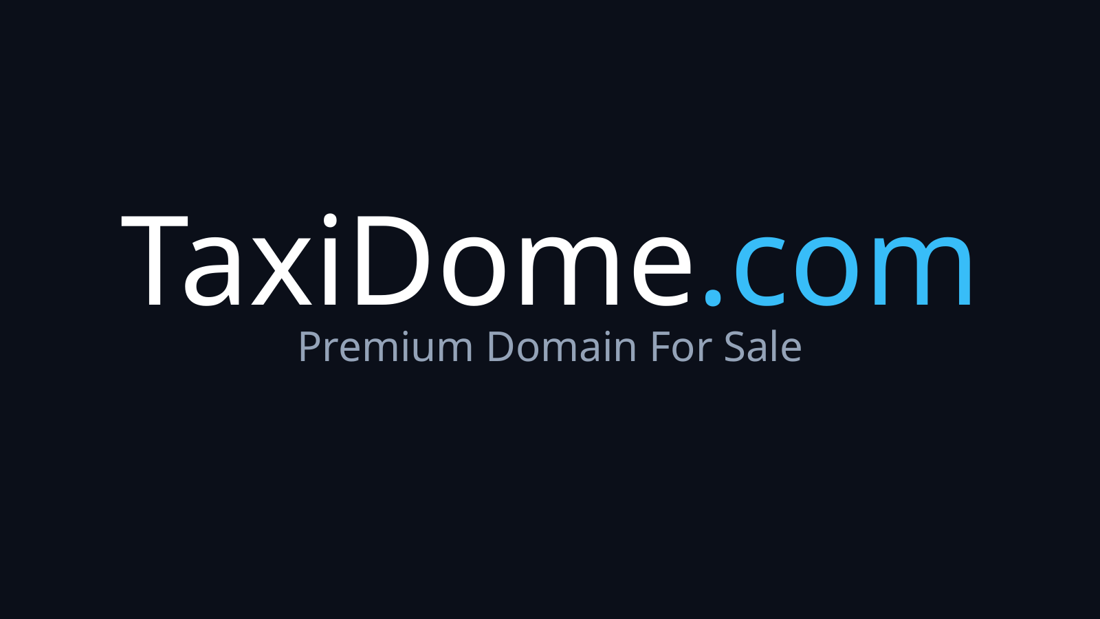 TaxiDome.com logo
